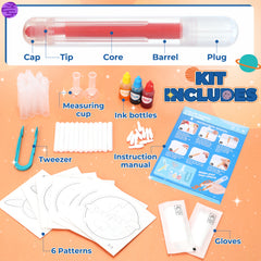 Space Color Science Activity DIY Puzzle Painting Crafts for Ages 5-10