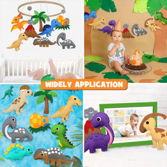 CiyvoLyeen Dinosaur Sewing Craft Kit DIY Kids Craft and Sew Set